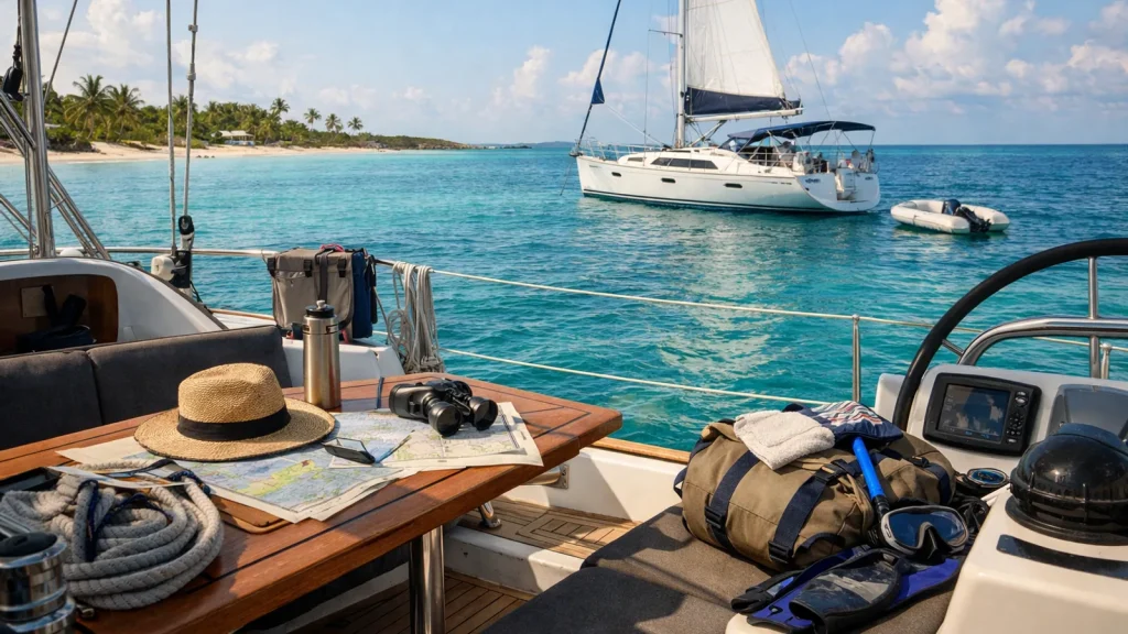 visuel principal sur Bahamas voilier