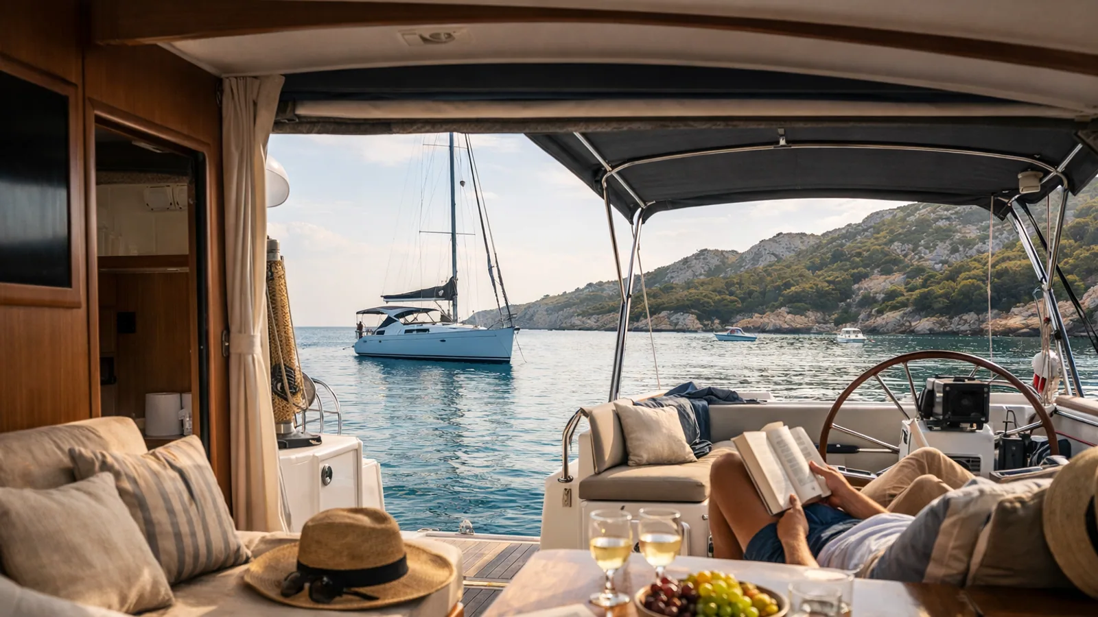 visuel principal sur Croisiere cabine bateau privatise
