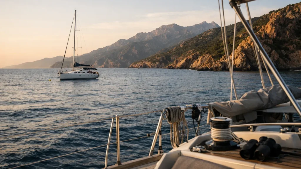 visuel principal sur Calvi propriano voilier