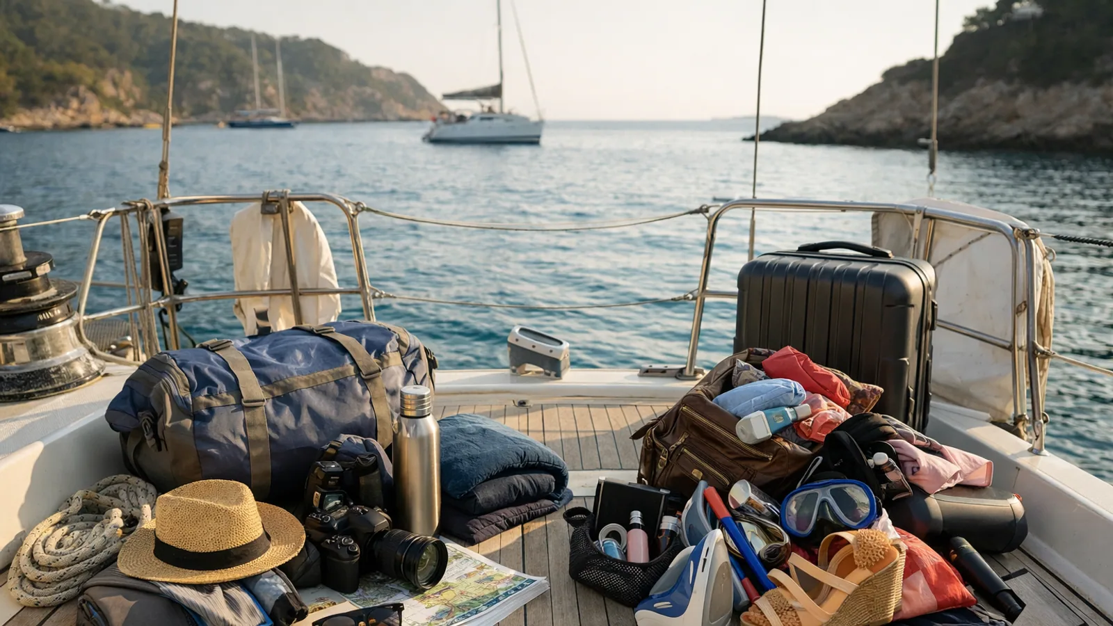 visuel principal sur Checklist materiel croisiere voilier
