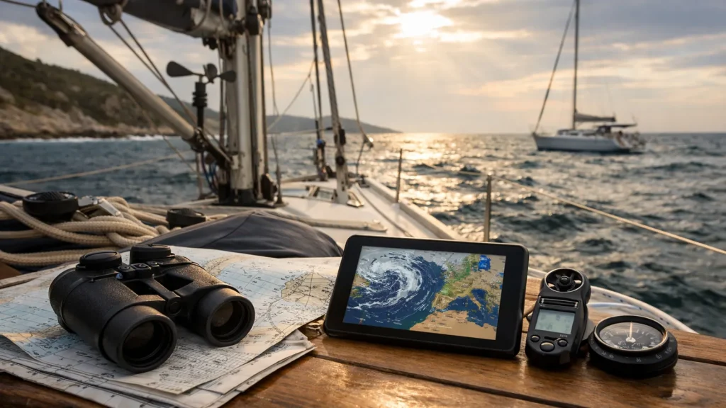 visuel principal sur Conditions navigation meteo marine