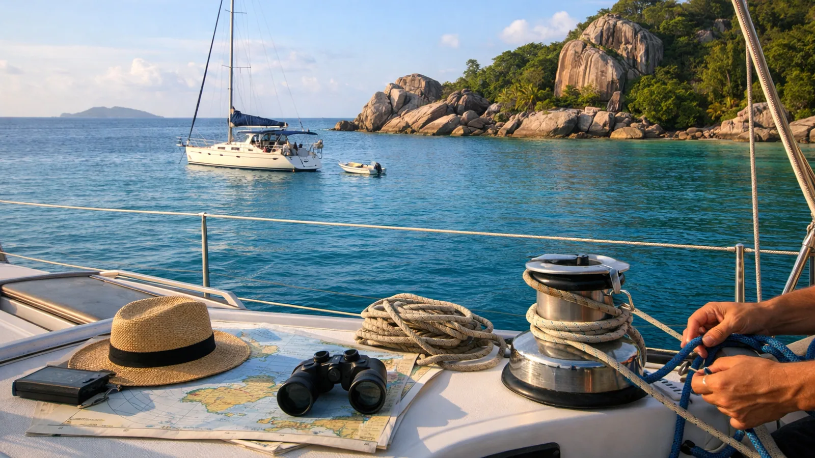 visuel principal sur Seychelles voilier